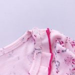 بلوز شلوار نوزادی تا کودک بچگانه دخترانه راحتی گلسرخی کد 513 - Image 3