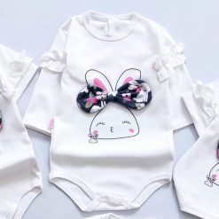 بادی آستین بلند دخترانه مدل ربیت کد 456