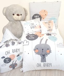 سرویس خواب 5 تکه نوزاد طرح OH BABAY کد 693