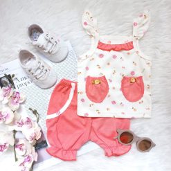 تاپ شلوارک باله دار لی لی