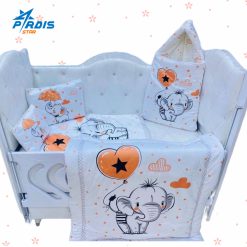 سرویس خواب 5 تکه نوزاد طرح فیل پرنده