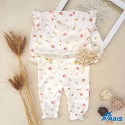 سرهمی باله دار نوزادی دخترانه کد 565