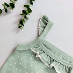 تاپ و شلوارک(شورت)نوزادی تا کودک بچگانه راحتی دخترانه مدل پرنسس کد 891 - Image 3