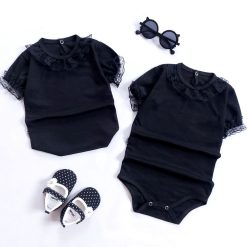 تیشرت و شلوارک دخترانه گیپور کد 459