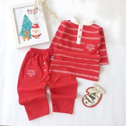 بلوز و شلوار نوزاد تا کودک پسرانه مدل لیتل کد 885