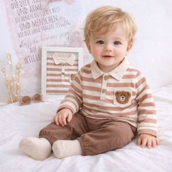 ست بلوز شلوار پسرانه مجلسی برونو کد 857