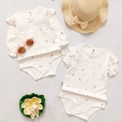 بادی نوزاد تا کودک دخترانه مدل ملینا کد 763