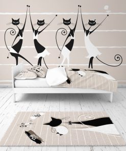 ست اتاق نوزاد کودک تا نوجوان طرح only you کد SH7014 (فرش کودک، پرده اتاق کودک، کالای خواب کودک، لوستر، سبد بازی ، آباژور)