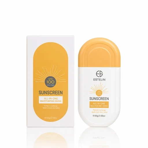 ضد آفتاب استیلن رنگی و بی رنگ SPF 100 مدل All In One حجم 100 میل | Estelin Sunscreen