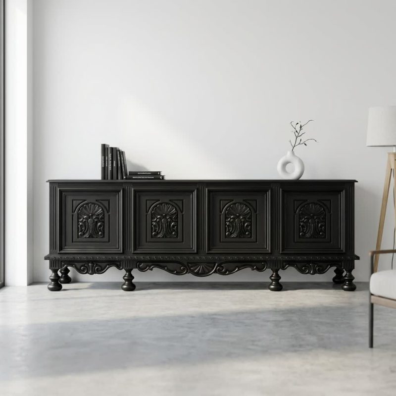 میز تلویزیون (کنسول) مشکی کد C3010