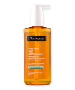 ژل شستشو ضد جوش نوتروژینا 2% سالسیلیک اسید Neutrogena Anti Acne Face Wash | شوینده پوست چرب و مستعد آکنه