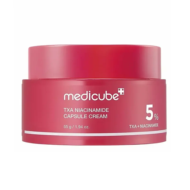کرم کپسولی ضد لک و روشن‌کننده نیاسینامید مدی‌کیوب | Medicube Txa Niacinamide Capsule Cream (55g)