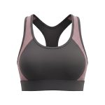 نیم تنه ورزشی زنانه طوسی مدل Racerback کد 6612