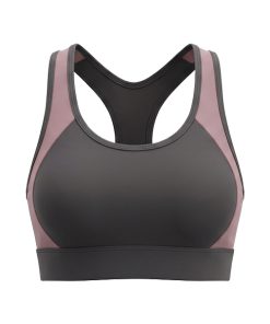 نیم تنه ورزشی زنانه طوسی مدل Racerback کد 6612