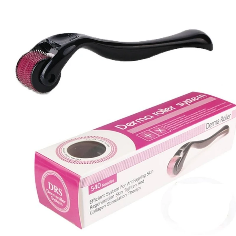 درمارولر رشد مو دی آر اس ۵۴۰ سوزنه | DRS Hair Derma Roller 540 برای تقویت کف سر
