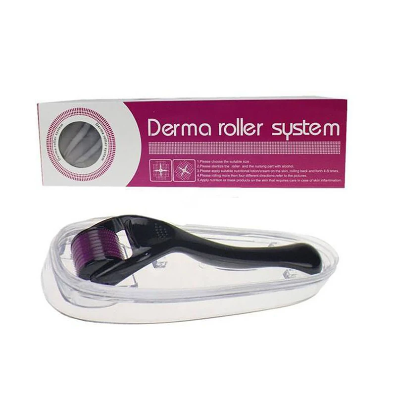 درمارولر رشد مو دی آر اس ۵۴۰ سوزنه | DRS Hair Derma Roller 540 برای تقویت کف سر