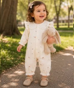 سرهمی نوزادی تا کودک بچگانه دخترانه طرح ملینا کد 829