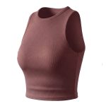 تاپ کراپ زنانه کبریتی کالباسی ویولت کد 4443 - Image 2