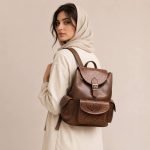کوله پشتی مدل Q.Matin چرم طبیعی کد CH8033