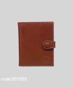 جاکارتی دکمهای چرم طبیعی مدل G102 کد 551055