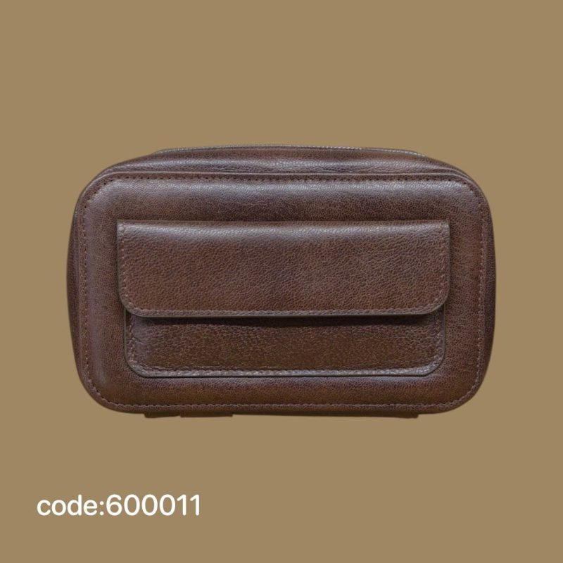 کیف مدارک مدل پاسپورتی چرم طبیعی مدل ام.جی.دالاس کد 600011