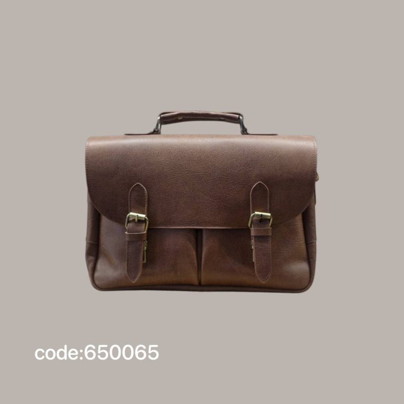 کیف اداری دوجیب چرم طبیعی کد CH8031
