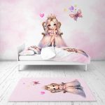 سرویس خواب یک نفره ست اتاق خواب نوزاد، کودک تا نوجوان طرح پرنسس کد SH7185
