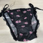 شورت زنانه توری گره‌ای طرح مشکی گلدار ویولت کد ۱۰۰۲ - تصویر 2
