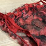 شورت زنانه توری گره‌ای طرح پروانه ویولت کد ۱۰۰۲ - تصویر 3