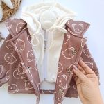 سویشرت شلوار نوزادی تا کودک بچگانه اسپرت مدل موکا کد 2157 - تصویر 4