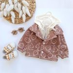سویشرت شلوار نوزادی تا کودک بچگانه اسپرت مدل موکا کد 2157 - تصویر 5